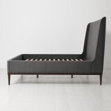 Swyft Bed 02 Charcoal Grey Velvet Bed Frame, 180 x 200 cm