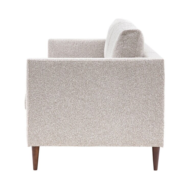 Gallery Gateford Cream Fabric 3 Seater Sofa Gallery Gateford Cream Fabric 3 Seater Sofa