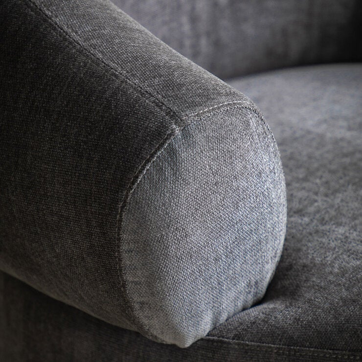 Gallery Ardo Grey Velvet Armchair Gallery Ardo Grey Velvet Armchair