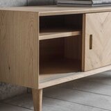 Gallery Milano Oak Entertainment Unit for TV's up to 55"