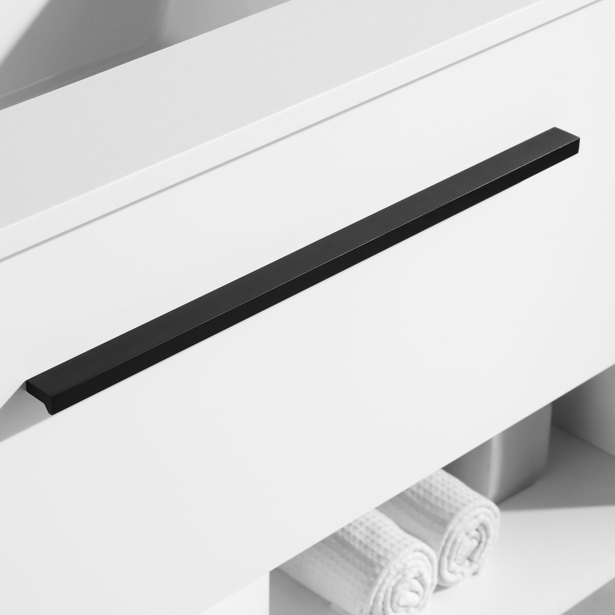 Ove Camila 600mm Wide Wall Mounted Vanity in Matte White