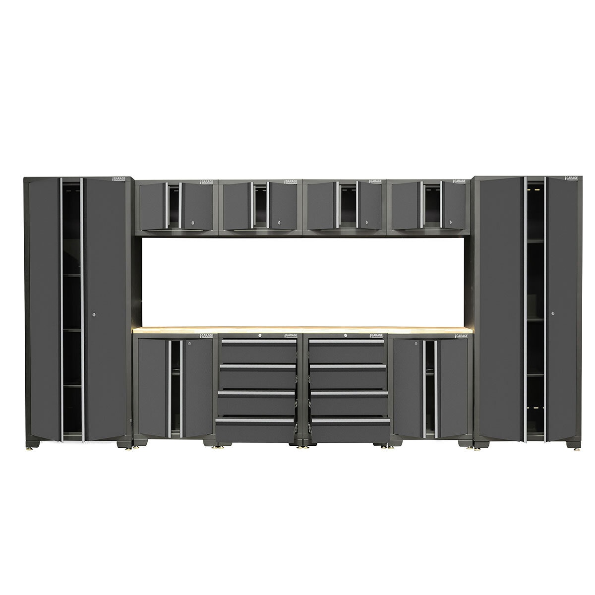 Hilka 24 Gauge Steel 11 Piece Cabinet Set