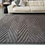 Hague Collection Charcoal Rug, 200 x 290 cm