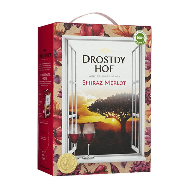 Drostdy Hof Shiraz Merlot 3L