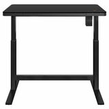 Tresanti Geller Power Adjustable Height Tech Desk, Black