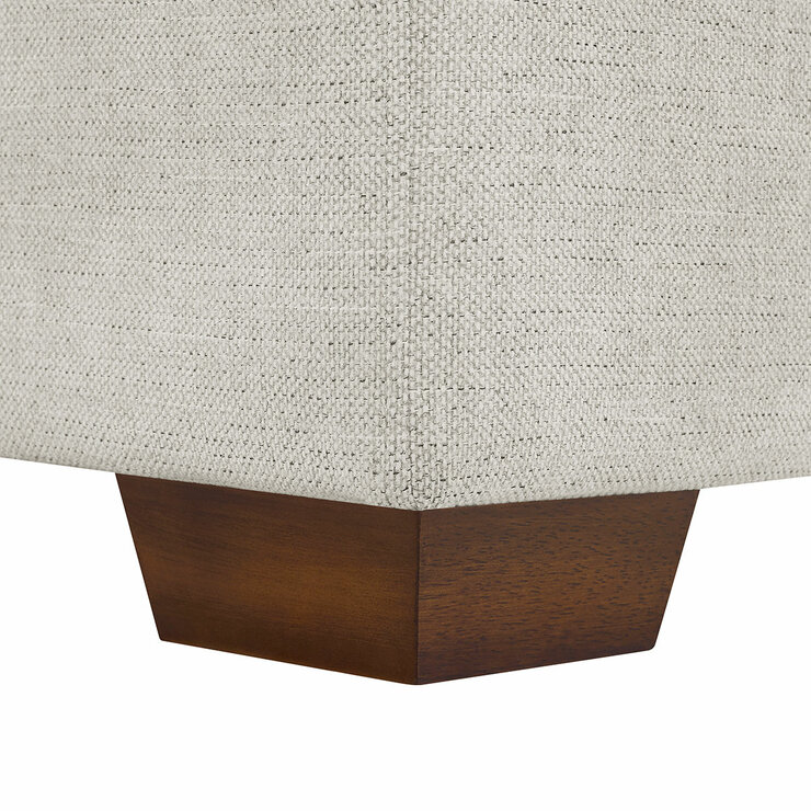 Thomasville Lowell Light Grey Fabric 6 Piece Modular Sofa