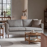 Gallery Gateford Cream Fabric 3 Seater Sofa