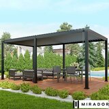 Mirador 10ft x 20ft (3 x 5.9m) Louvered Aluminium Pergola