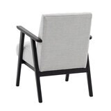Gallery Neyland Mottled Stone Linen Armchair