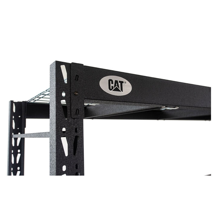 CAT 4 Level Industrial Level Rack in Black CAT 4 Level Industrial Level Rack in Black