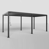 Mirador 10ft x 20ft (3m x 5.9m) Louvered Aluminium Pergola
