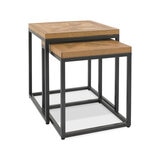 Bentley Designs Greenwich Oak Nest of Tables