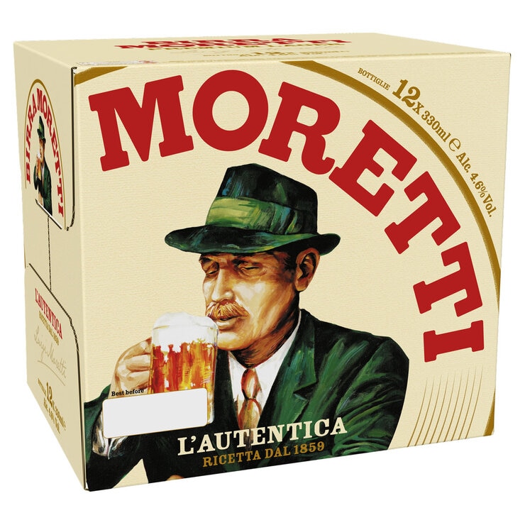 Birra Moretti 12 x 330ml Birra Moretti 12 x 330ml