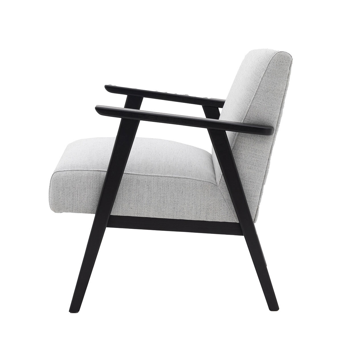 Gallery Neyland Mottled Stone Linen Armchair
